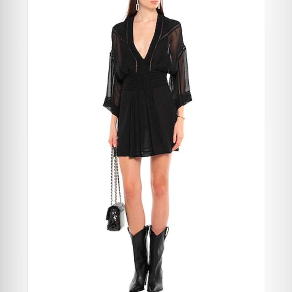 IRO black mini dress